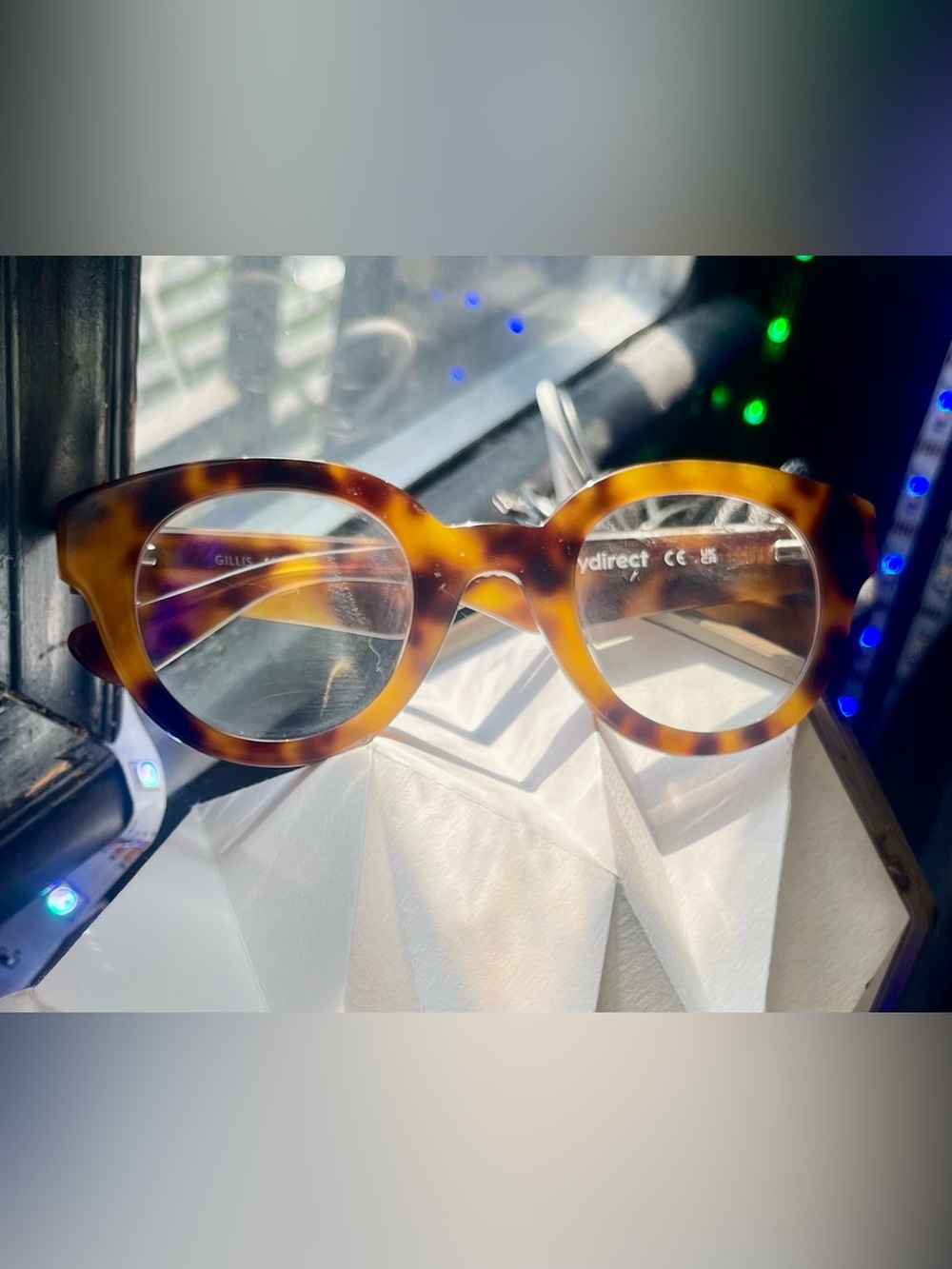 EyeBuyDirect premium progressive blue light filtering +2.5 reading glasses